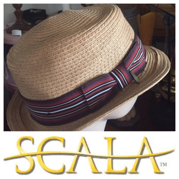 scala mens straw hats